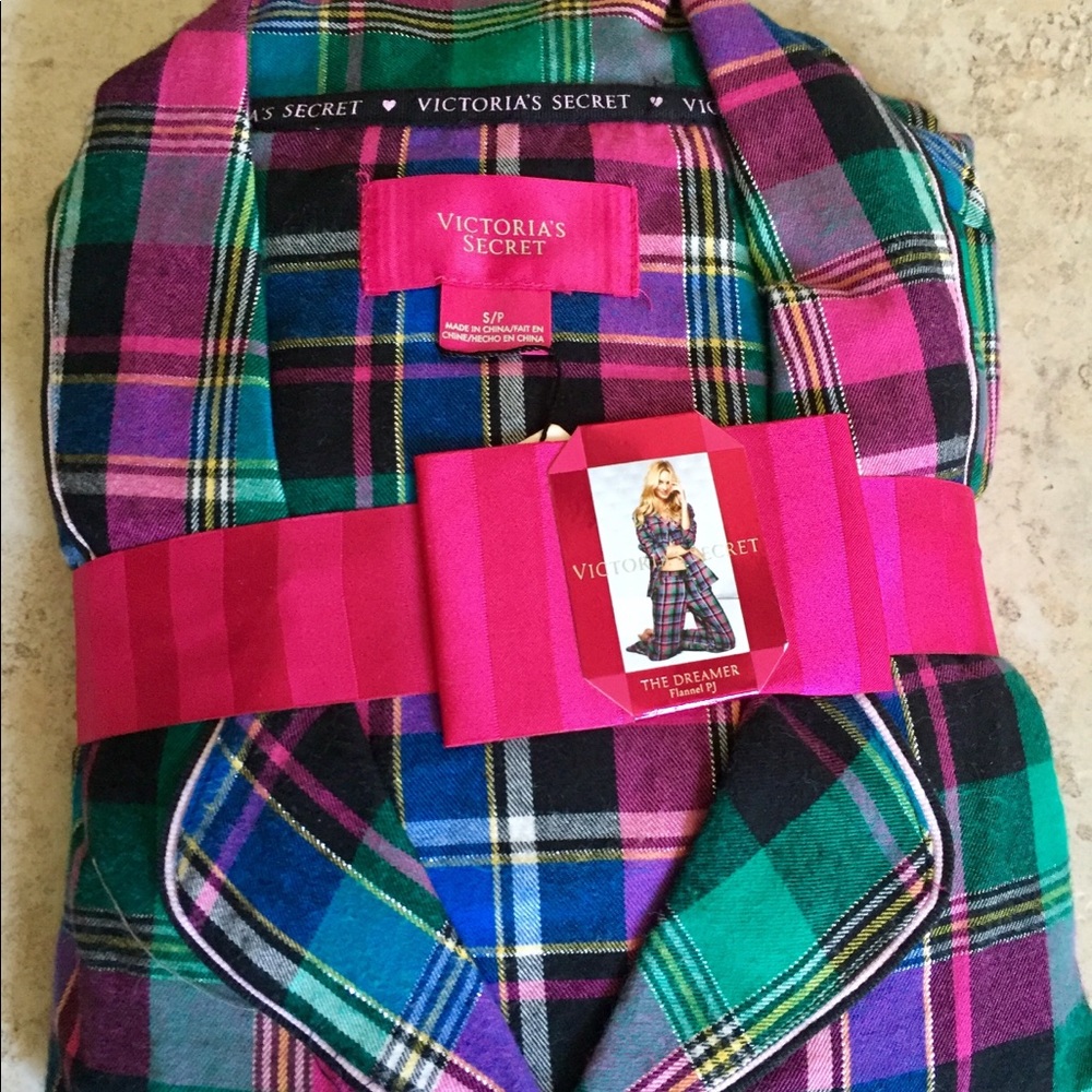 Victoria’s Secret flannel pajama set